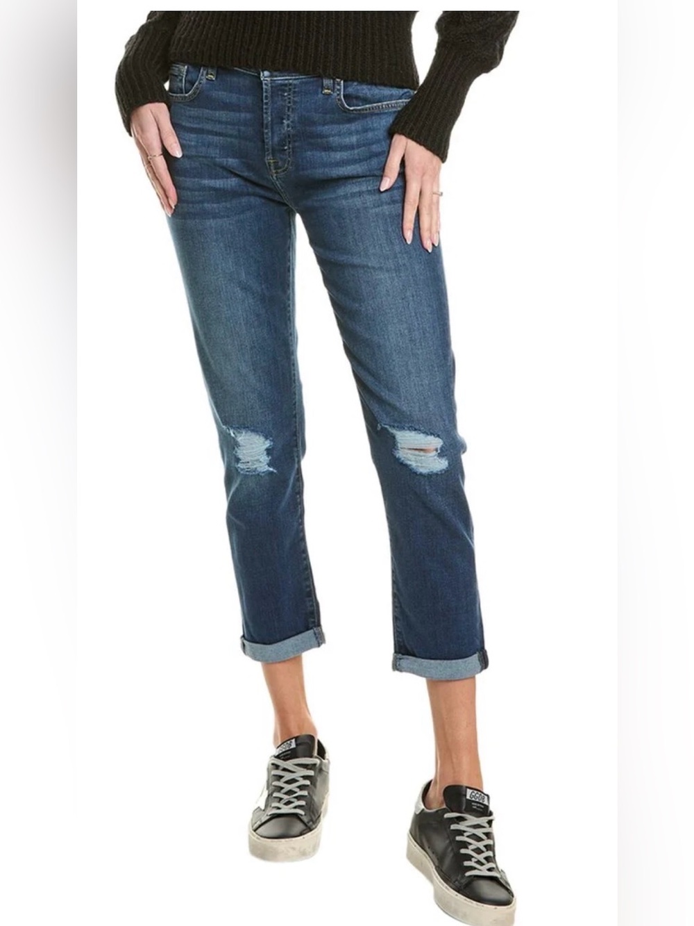 NWT! Seven For All Mankind Josefina Feminine Boyfriend Jeans